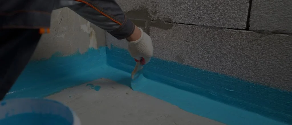 Applying waterproofing membranes during renovation